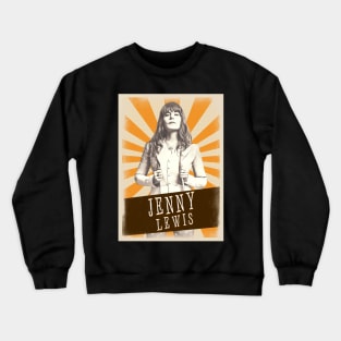 Vintage Aesthetic Jenny Lewis Crewneck Sweatshirt